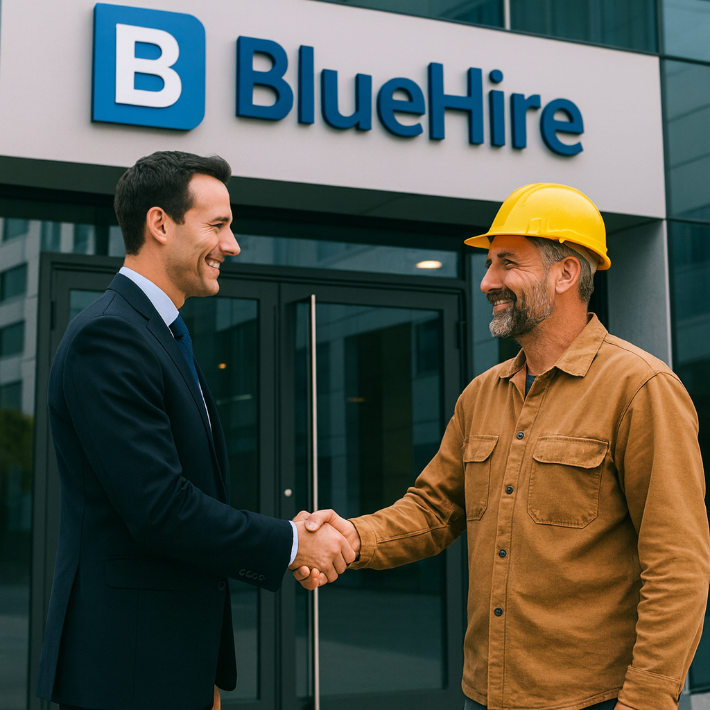 Partnerschaft bei BlueHire